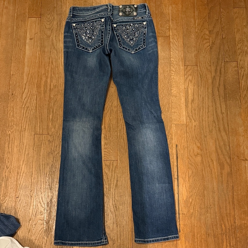 Miss Me Boot Cut Jeans - Picture 5 of 6